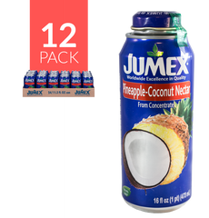 Jumex Lata Botella Coco-Piña pack de 12 de 16oz