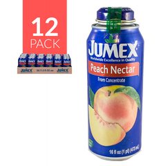 Jumex Lata Botella Durazno 12 pack de 16oz