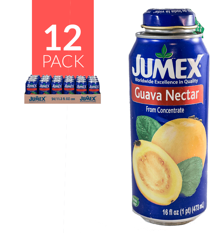 Jumex Lata Botella Guava 12/16.9oz - General Distribution