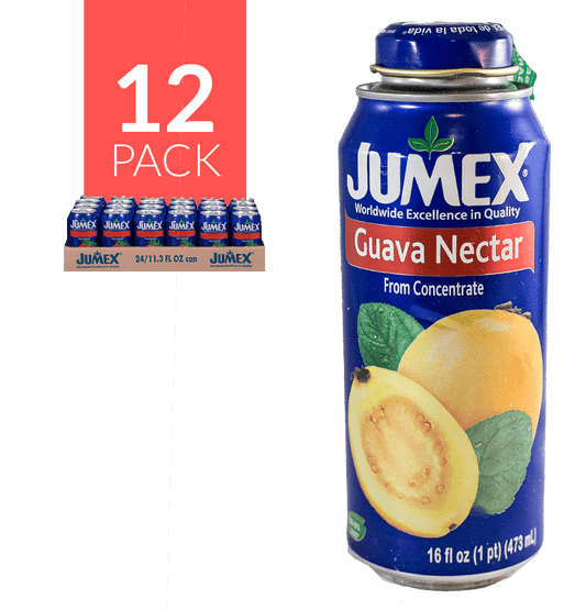 Jumex Lata Botella Guava 12/16.9oz - General Distribution