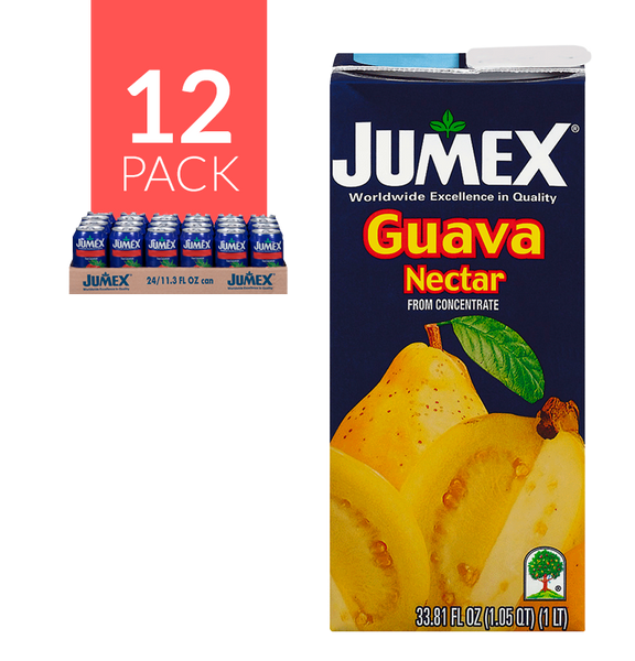 Jumex Tetra Guayaba 12 pack de 33.81oz