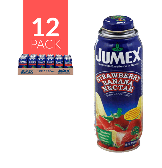 Jumex Lata Botella Fresa/Banana 12/16oz - General Distribution