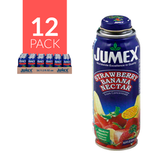 Jumex Lata Botella Fresa/Banana 12 pack de 16.9oz