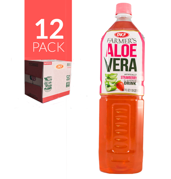 Okf Aloe Drink Fresa 12 Pack de 1,5 ml