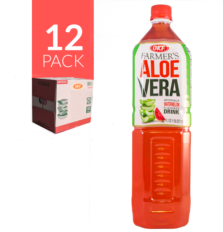 Okf Aloe Drink de sandia12 Pack de 1,5 ml