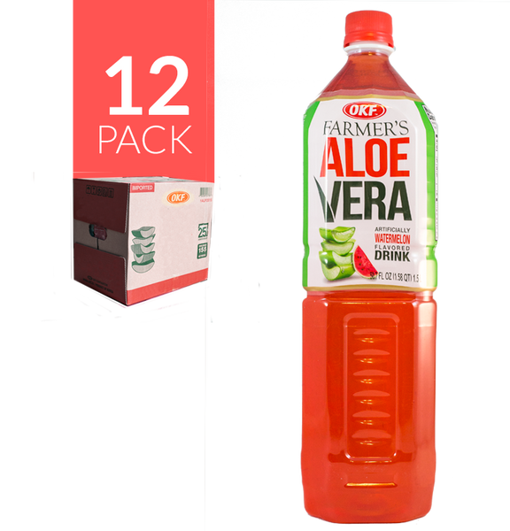 Okf Aloe Drink de sandia12 Pack de 1,5 ml