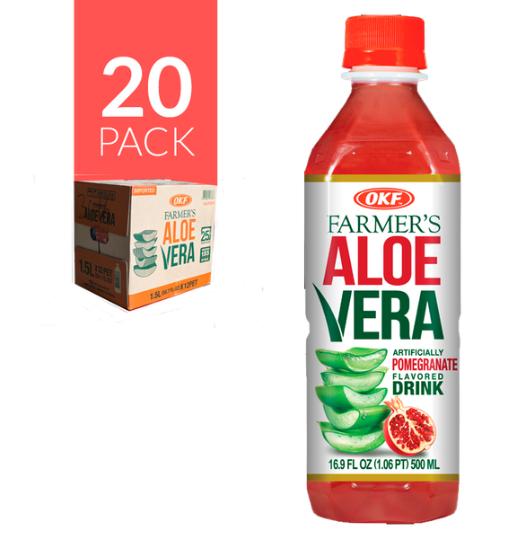 Okf Aloe Drink Granada 20 pack de 500 ml